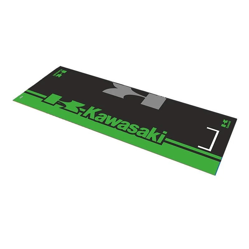 Kawasaki Yeşil Motosiklet Halısı 80 X 220 cm