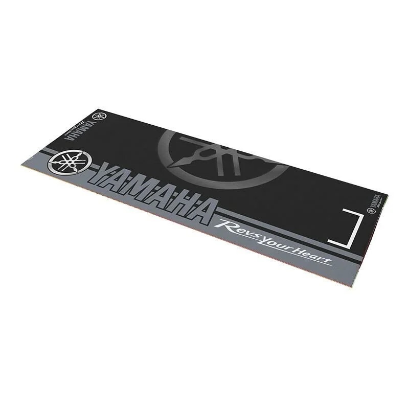Yamaha Siyah Gri Motosiklet Halısı 80 X 220 cm