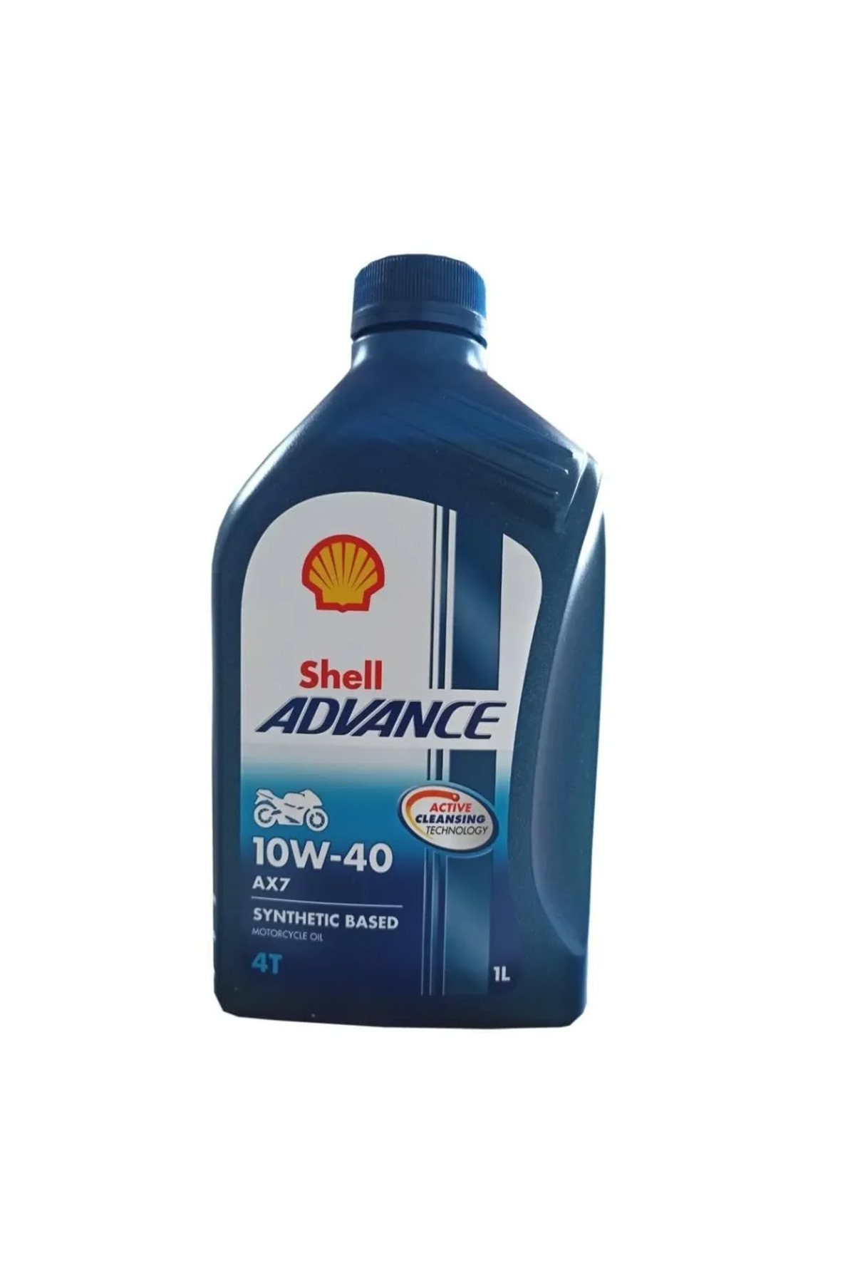 Shell Advance AX7 4T 10W40 1 Lt 4 Zamanlı Motosiklet Motor Yağı