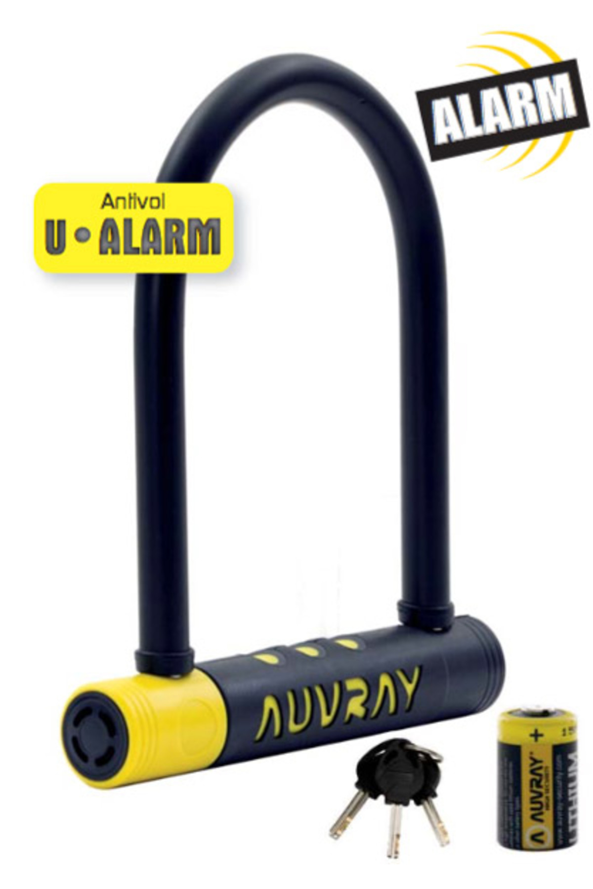 Auvray ALARMLI U KİLİT 90X210 MM D.14 (120 DB)